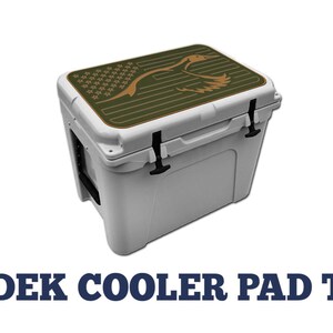 SeaDek Cooler Pad YETI Roadie 60 Duck Solo US Flag OG/T