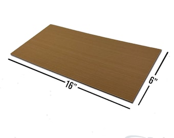 SeaDek EVA Foam Rectangle Tile | 16" x 6"  | Peel & Stick for DIY Projects | Traction Non-Slip Floor Mat | Boat RV Shop Trailer Steps - T/B