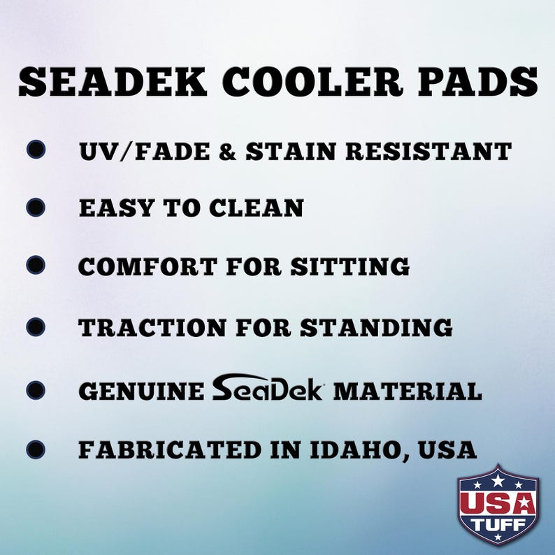 USATuff Custom SeaDek Cooler Pad