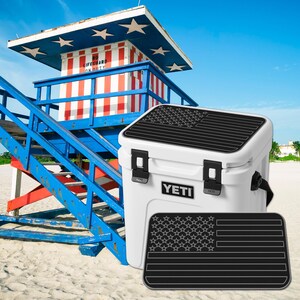 SeaDek Cooler Pad YETI 24 US Flag B-SG