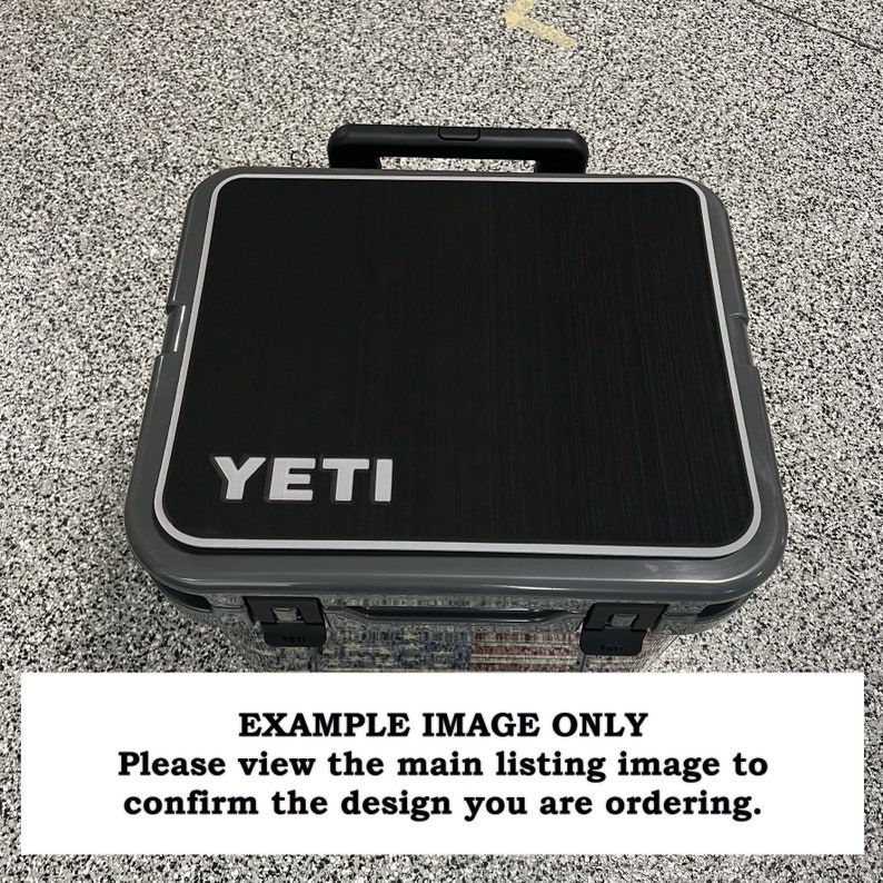 Yeti Roadie 60 Cooler Pad – SeaDek Eva Foam Mat, Peel & Stick Non Slip Pad, Dual Layer Comfort Pad, YETI Teak Right Design T/B, Made in USA bild 7