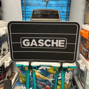 USATuff Custom SeaDek Cooler Pad Teak Lines Personalized Add Your Name