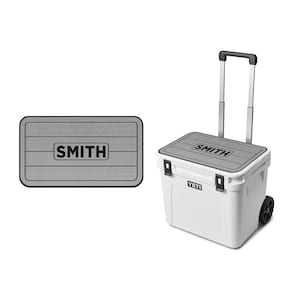 Personalized Gift, fits YETI Roadie 48 Wheeled SeaDek Cooler Pad Top | Husband, Gift for Father, Custom Camping, Boating gift, Gift for Him