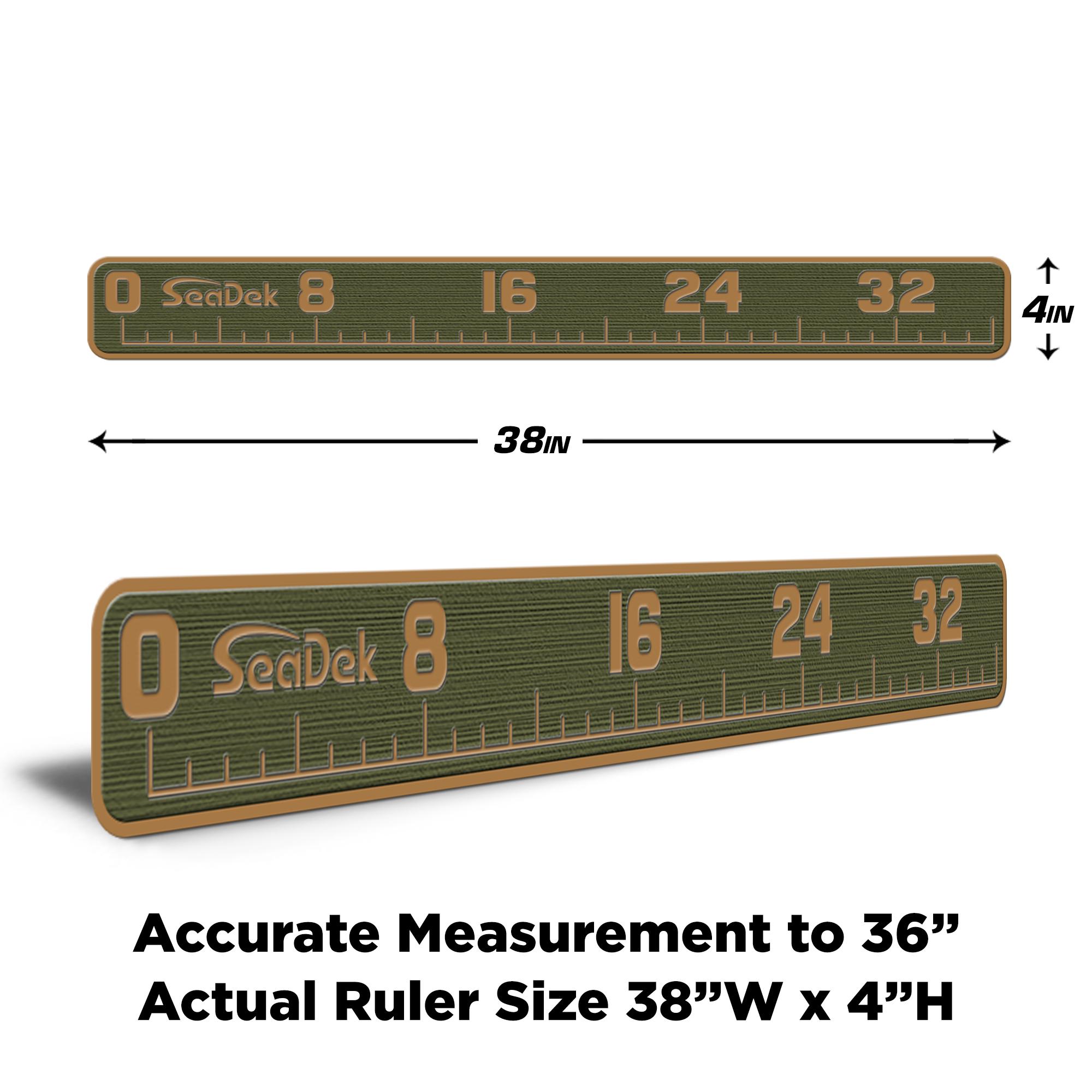 Sticker Ruler 3m SeaDek Marine Fishing Ruler Decal Sticker For Measuring Fish 3m ...