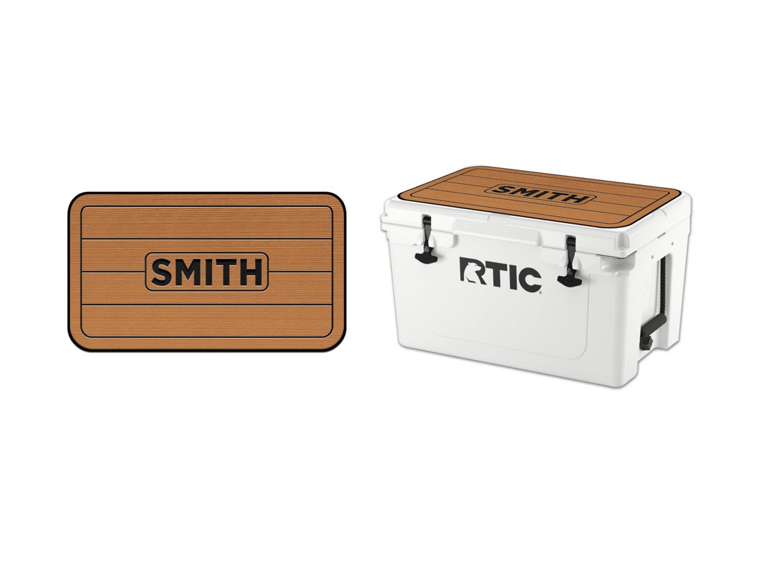 Seadek Rtic 45 Personalized Gift - RTIC 45 QT (verify Your Mold) - Seadek Cooler Pad ...