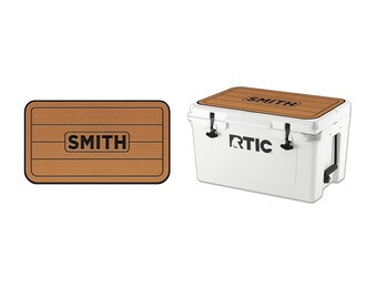 Personalized Gift - RTIC 45 QT  (Verify Your Mold) - SeaDek Cooler Pad EVA - Comfort Seat, Gift for Father, Boating, Camping, Hunting - T/B