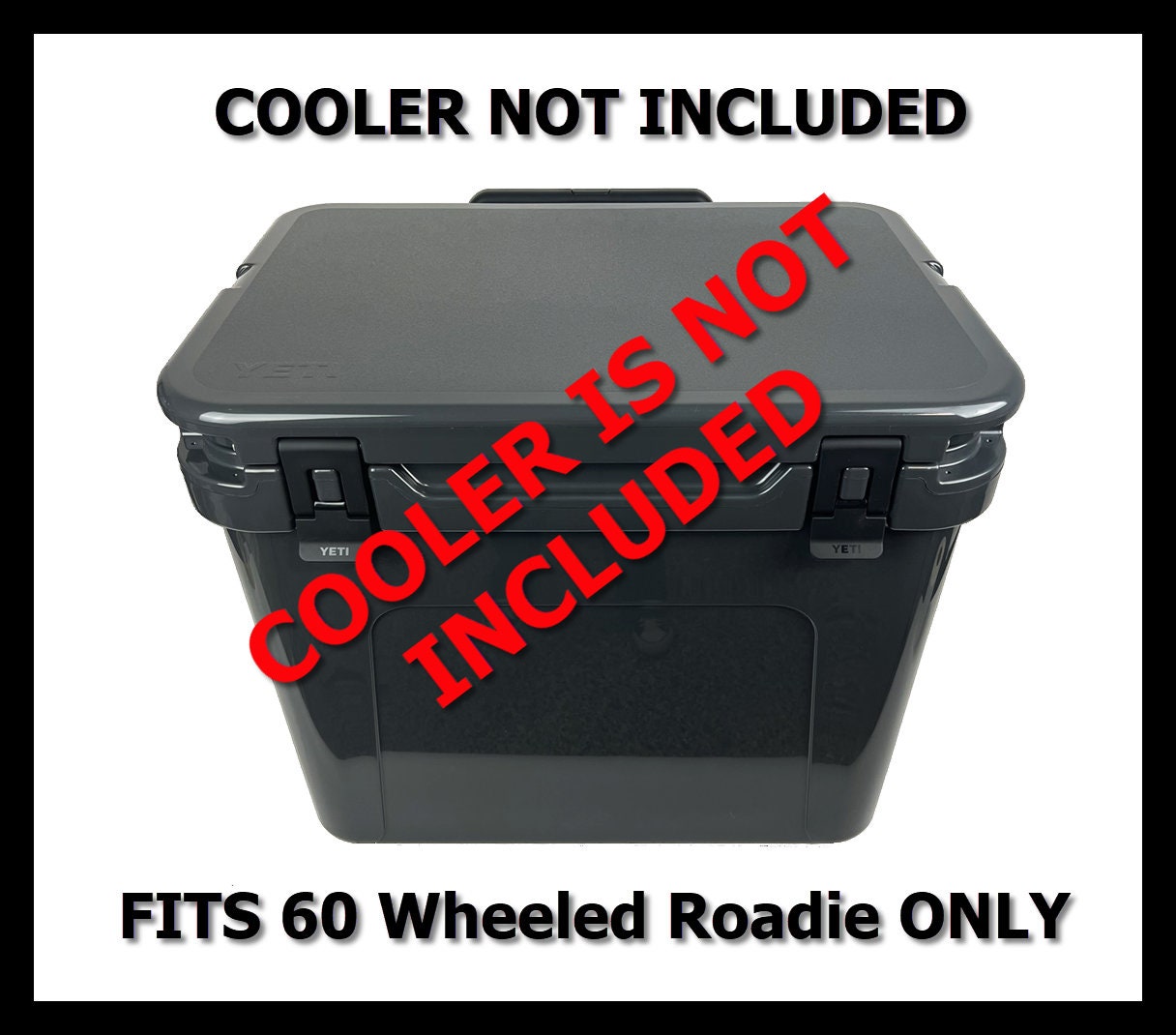 Cooler Pad Top Cover Fits YETI Roadie 60 cooler is Not 