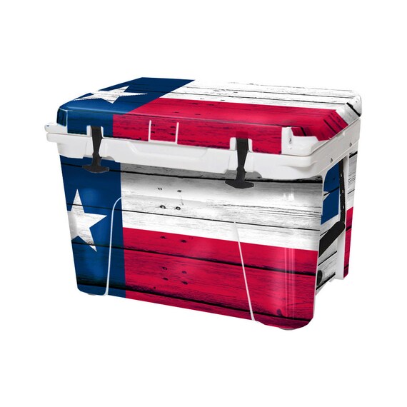 Applying vinyl to top of cheap yeti cooler
