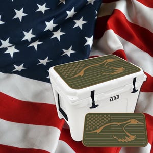 SeaDek Cooler Pad YETI Tundra  US Flag Duck OG-T