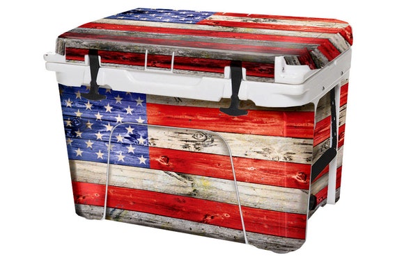 USATuff Wrap Sticker Decal Lid Kit fits Custom RTIC 65qt Cooler WDland Camo