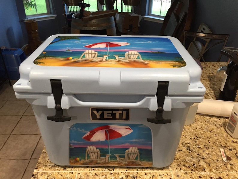 Vinyl Skin Fits YETI Roadie 20QT cooler is Not Included Wrap Etsy