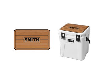 Personalized Gift, fits YETI Roadie 24QT | SeaDek Cooler Pad Top | Husband, Gift for Father, Custom Camping, Boating gift, Gift for Him