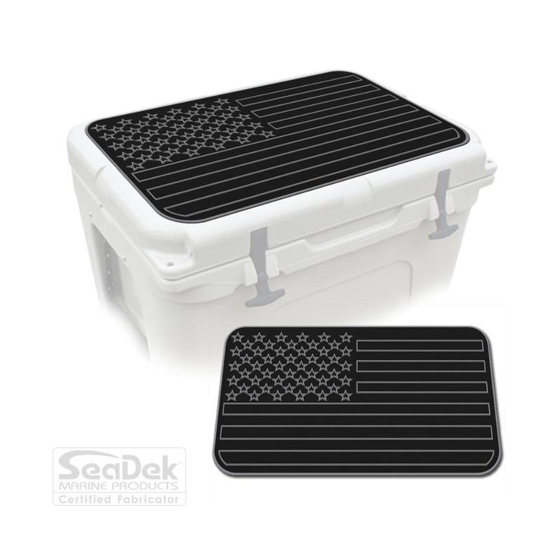 USATuff SeaDek Cooler Pad for YETI 20 Roadie US Flag B/G
