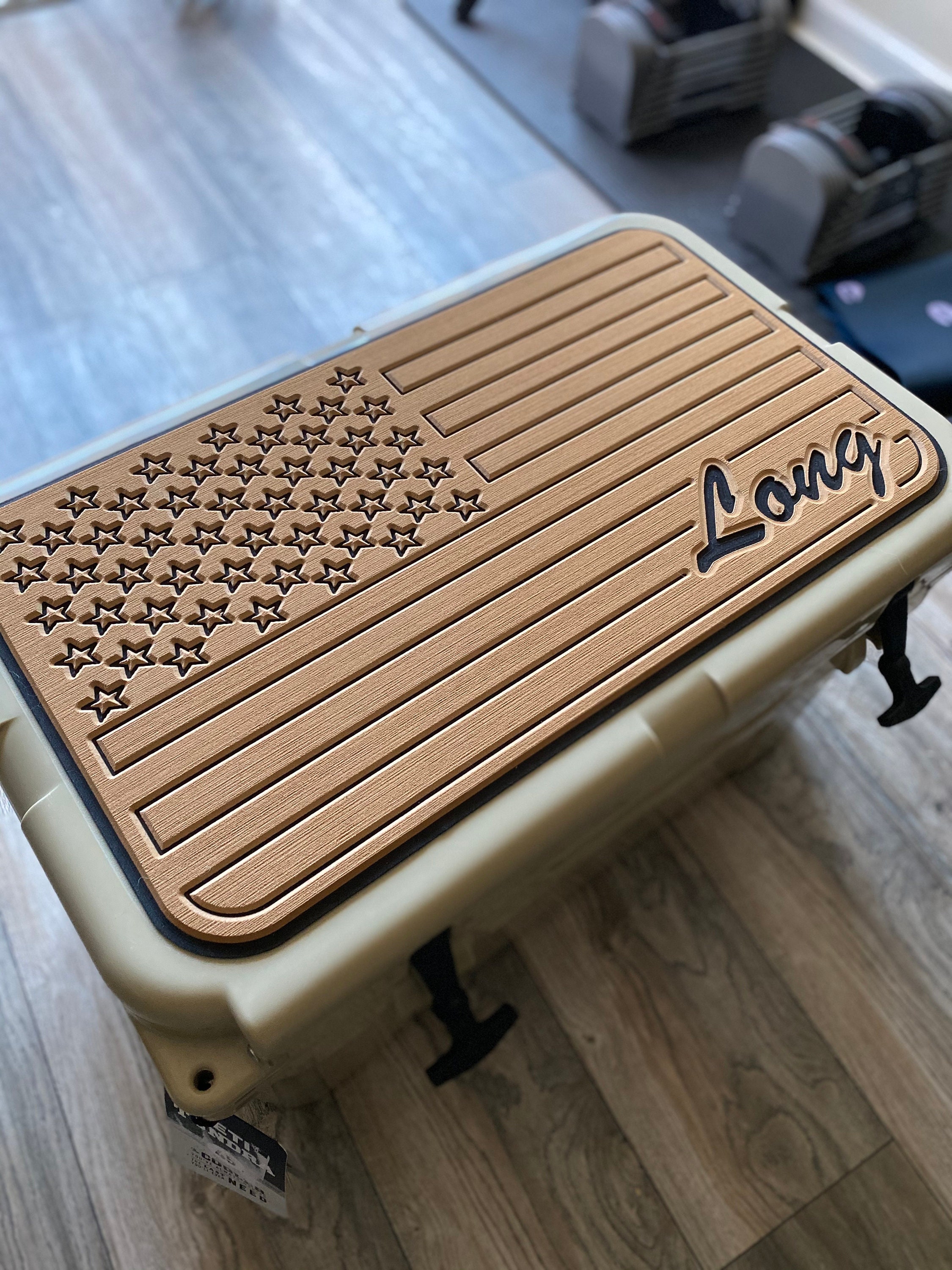 Seadek Pad Fits RTIC cooler Not Included Marine Eva Mat Non slip