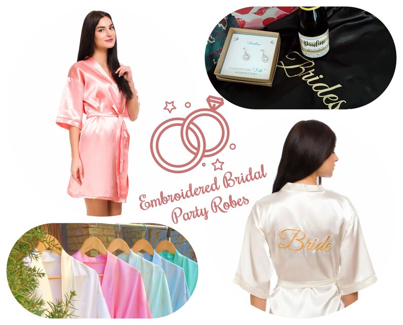 custom bridal party robes
