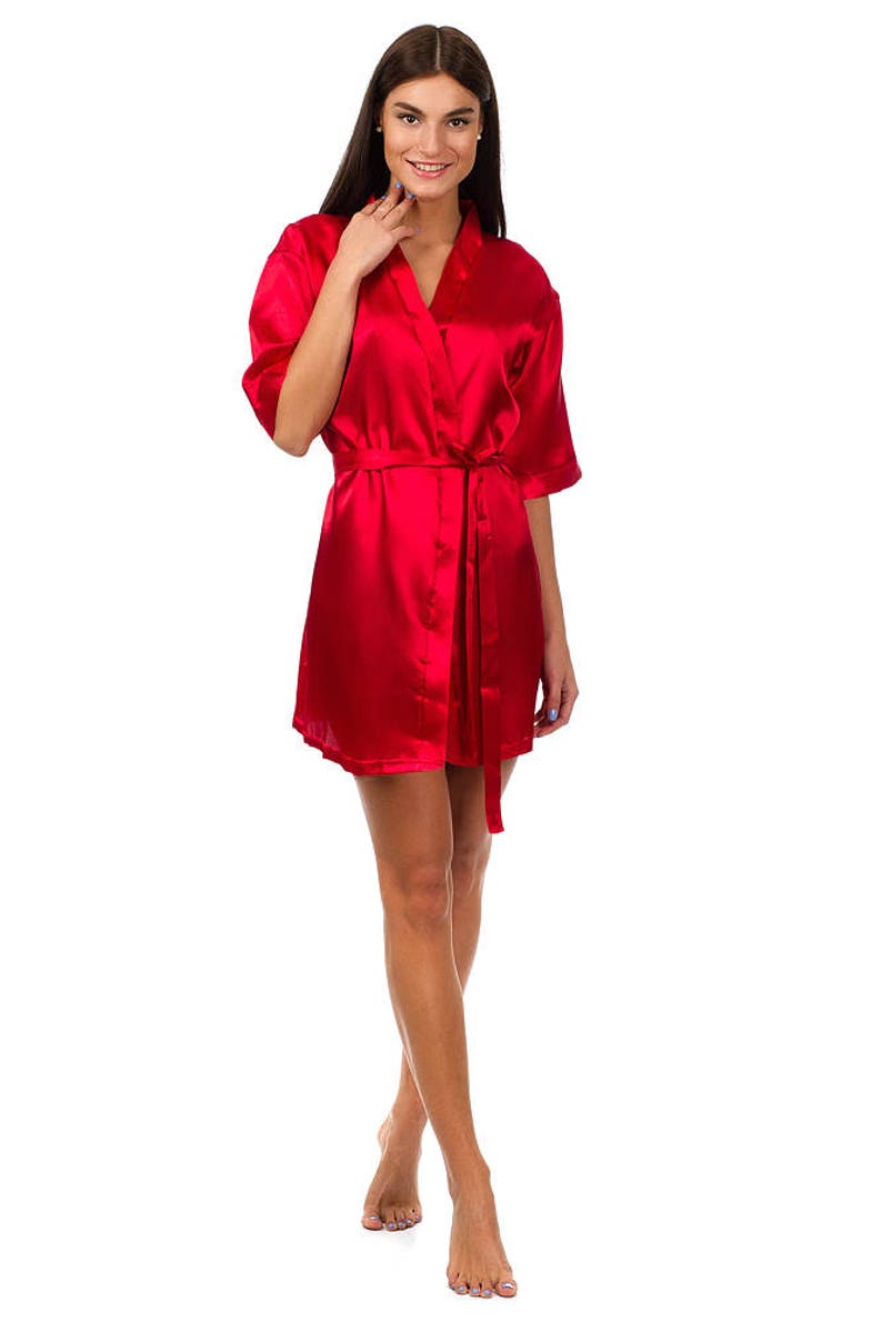 bride wrap robe