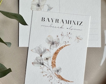 5 x BAYRAM | Postcards | Eid | Bayram | Ramadan | gift | family