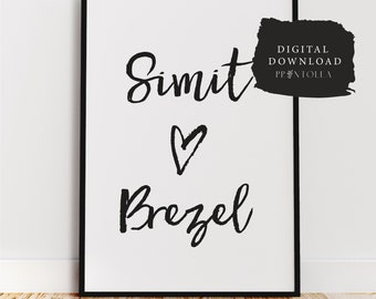 Pretzel loves Simit