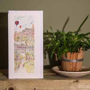 Bristol Greetings Card A6, Featuring an Iconic Harbour Scene in Bristol UK,  Available Plastic Free, Bristol Gift, Nautical Birthday Card 