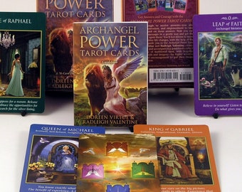 Archangel Tarot Cards - Etsy