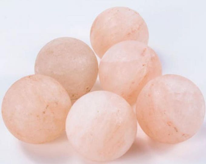 Himalayan Salt Deodorant Ball, Soap Ball, Crystal Stones Etsy