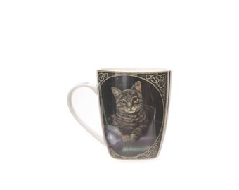 Lisa Parker Fortune Teller Cat Mug