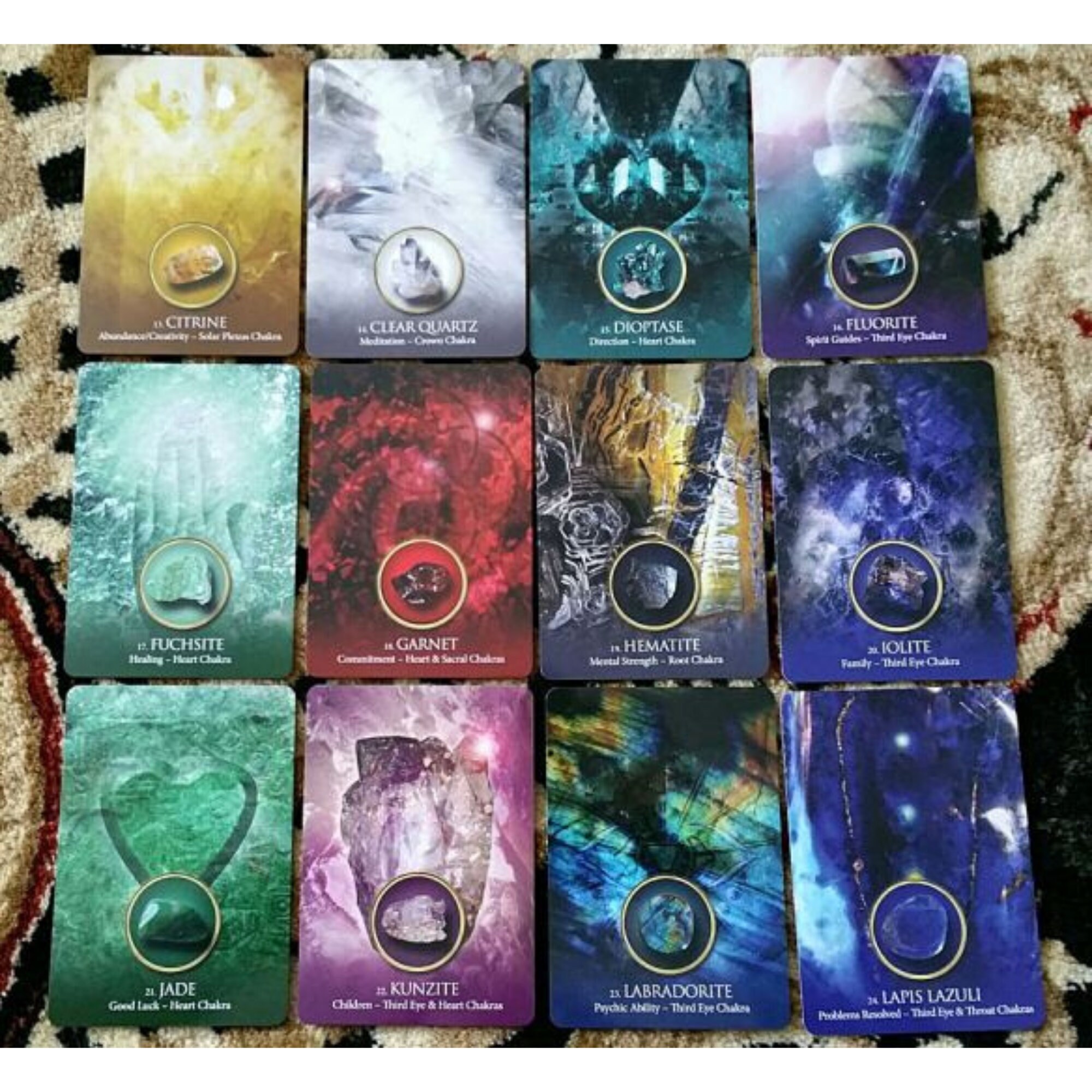 Eternal Crystals Oracle Card Deck By Jade Sky