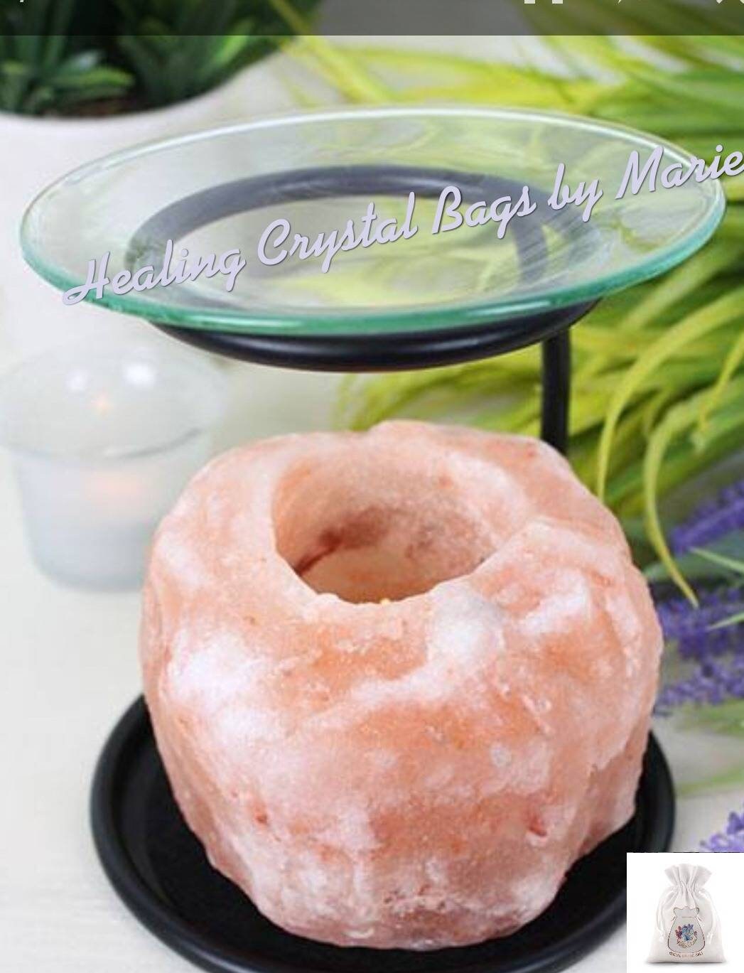 Salt Lamp Oil Burner Etsy UK