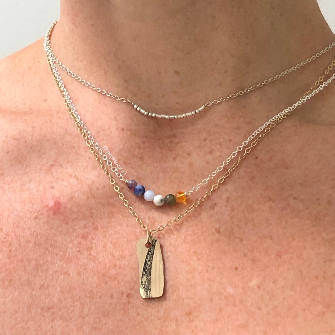 Anxiety Relief Necklace Stress Relief Necklace Etsy