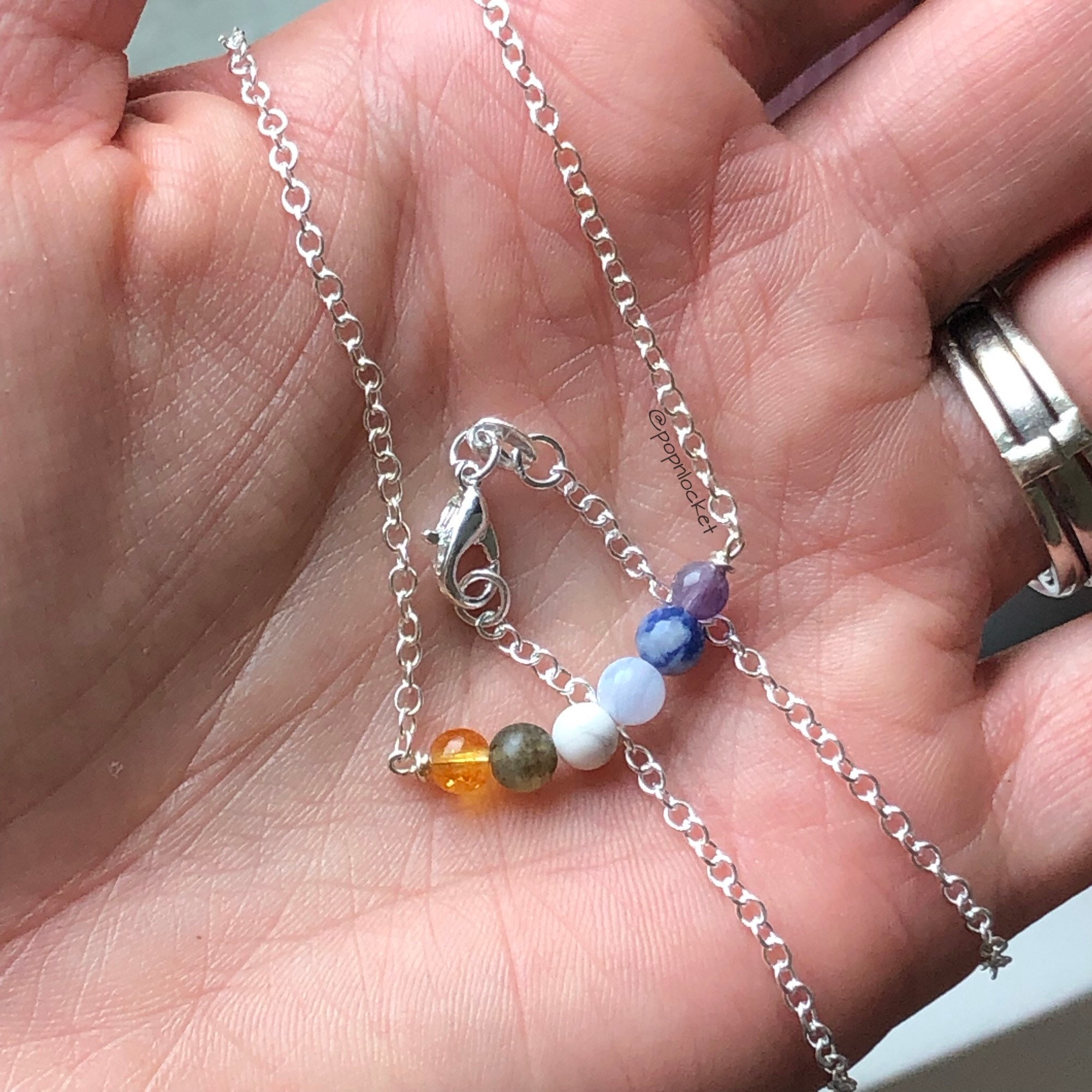 Anxiety Relief necklace stress relief necklace Etsy