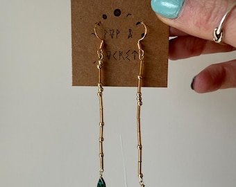 FUCK TRUMP morse code earrings , protest, resist, FDT