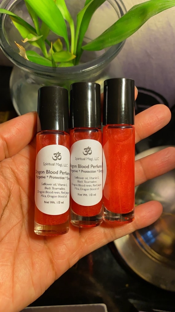 Dragon Blood Perfume Oil - Protection ~ Purgative ~ Love ~ Money ~ Energy  Enhancement