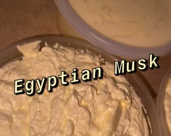 Egyptian Musk Body Gold Butter - Natural ~ Whipped ~ Moisturising ~ Toning ~ Smooth Skin