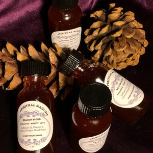 Dragon Blood oil - Ritual oil ~ Brujeria ~ Wicca ~ Hoodoo ~ Witch ~ Pagan ~ Metaphysical ~ Conjure