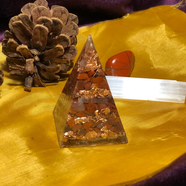 Root Chakra Pyramid ~ Security ~ Grounding ~ Stabilizer ~ Earthly Connections ~ Strength