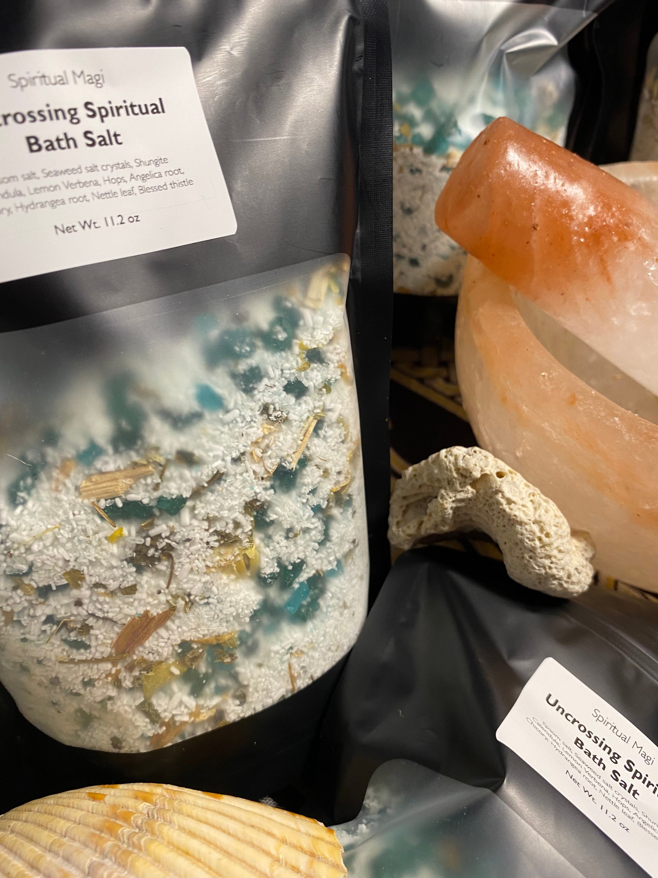 Uncrossing Spiritual Bath salt Hex & Curse removing Etsy