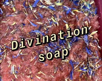 Divination soap - Divine Feminine Mysteries ~ Clairvoyance ~ Spiritual vision ~ Visionary ~ Mental Scrying ~ Meditation ~ Tuning out