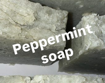 Pepermuntzeep: natuurlijke oliemix, kruideninfusie