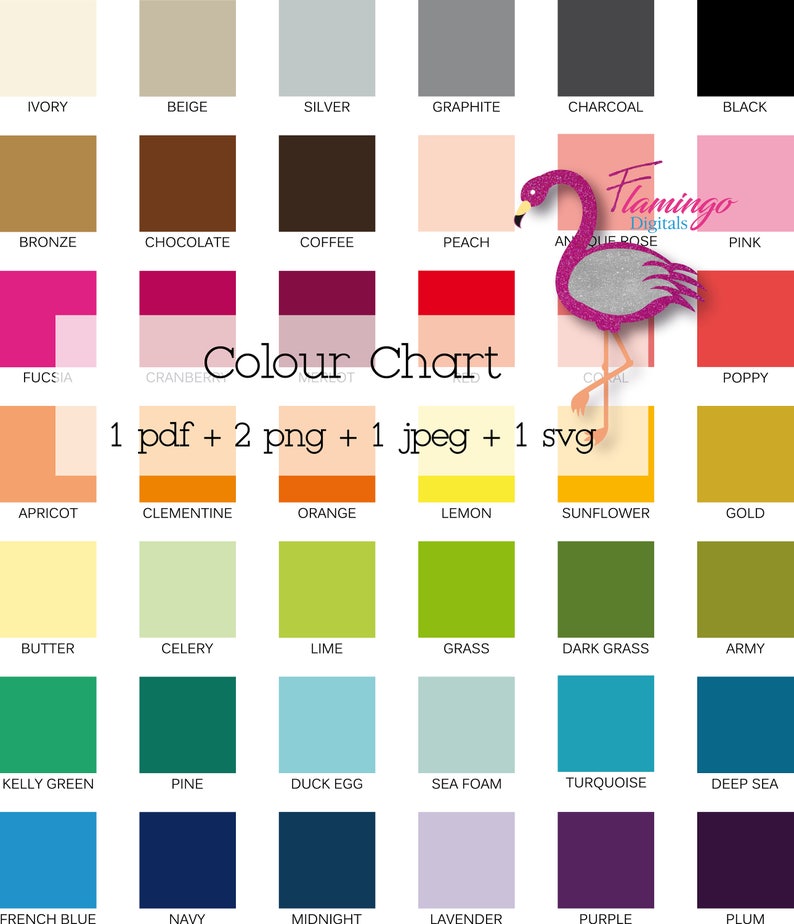 Show Colour Chart