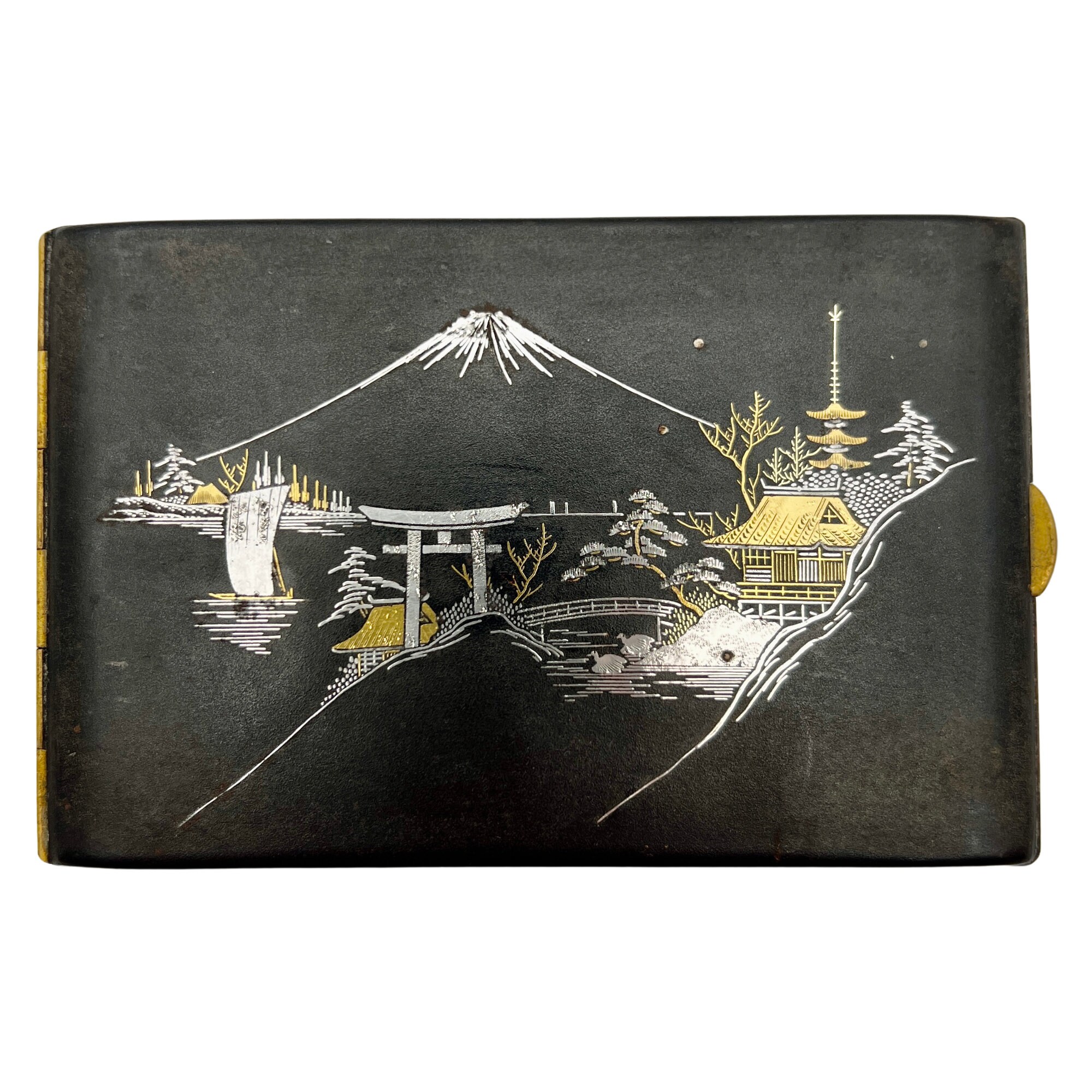 Antique Japanese Cigarette Case - K24 - Tobacciana