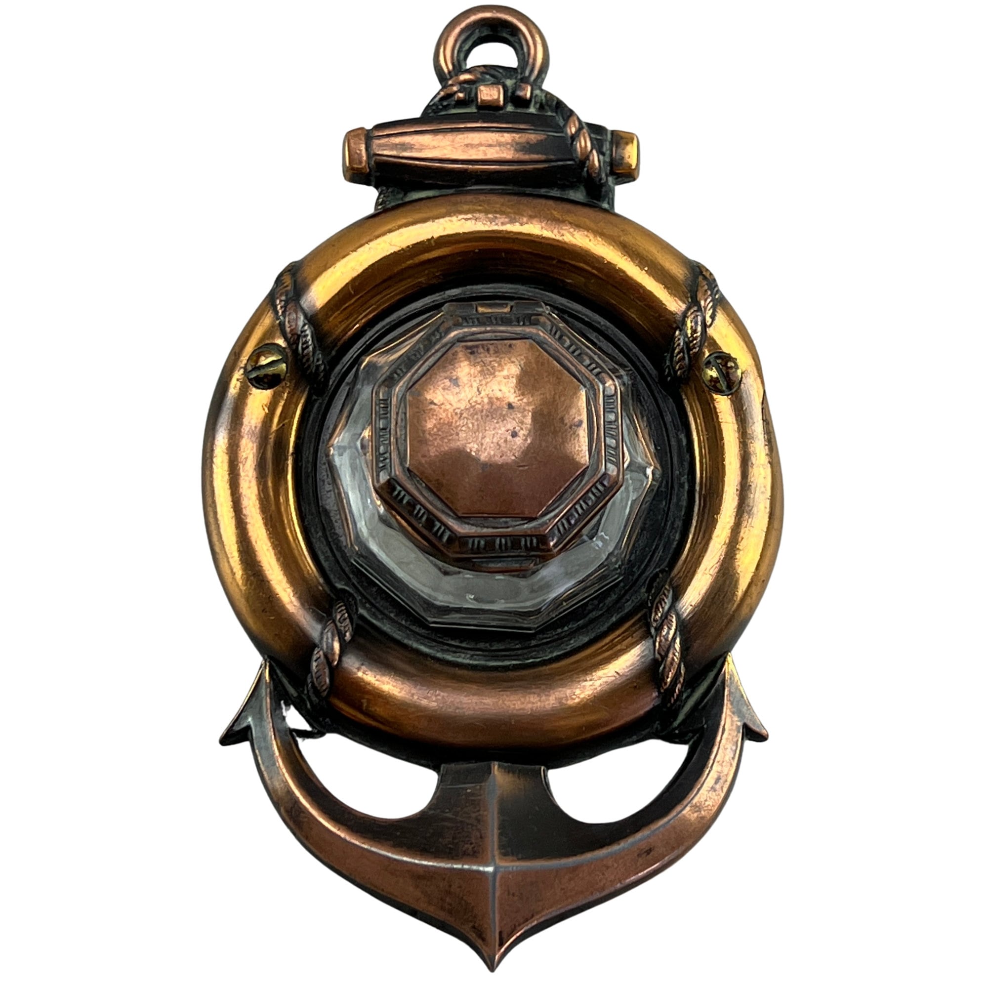 Vintage French Orfear PARIS Anchor Inkwell - Office - Study