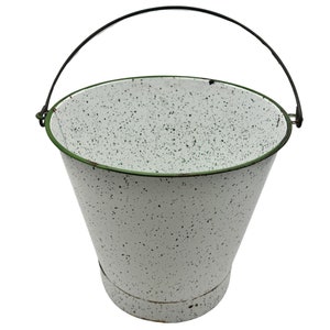 Vintage Franse emaillemmer voor spatlappen - Kitchenlia
