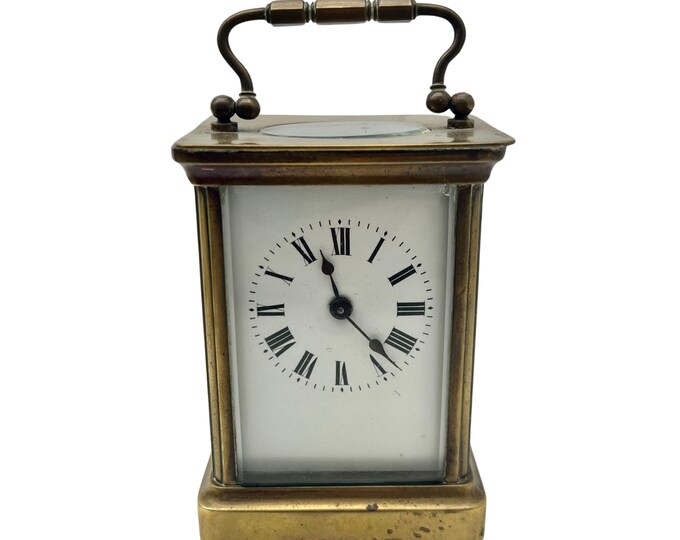 Antique Harrods Ltd Brass Carriage Clock - Duverdrey & Bloquel ...