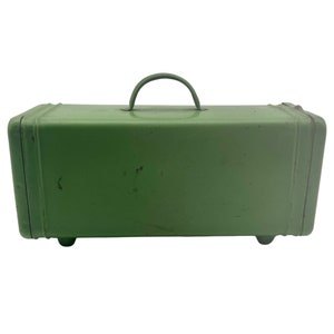 Vintage Bread Tin with Board - Bread Box - Breadboard - Lunch Box - Bread Board - Camping - Kitchenalia