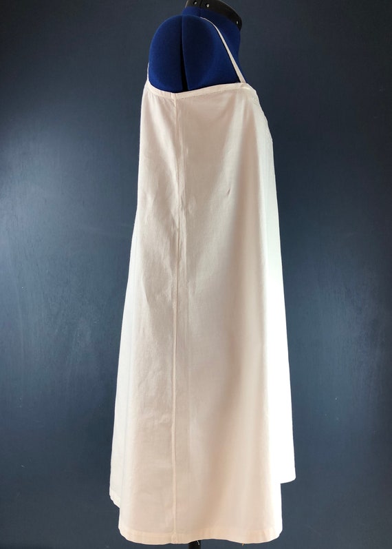 Antique French White Linen/Cotton Nightdress or D… - image 2