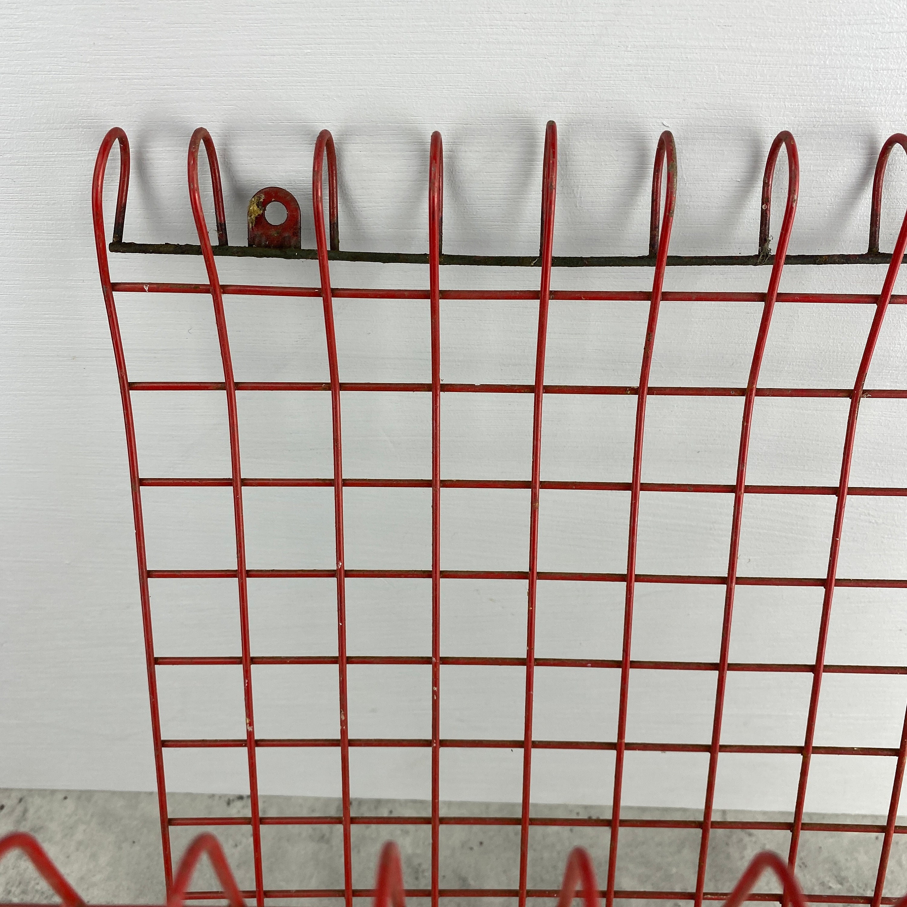 Vintage Wire Wall Hanging Newspaper Rack Large Letter Rack Etsy Ireland