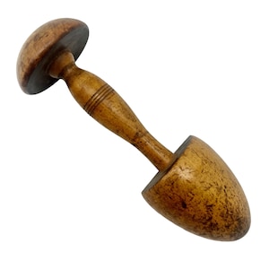 Antique Treen Darning Tool - Sewing Tool - Registered Design - Craftware - Hobby Tool