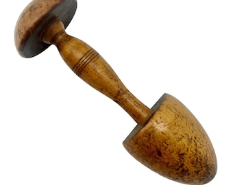 Antique Treen Darning Tool - Sewing Tool - Registered Design - Craftware - Hobby Tool