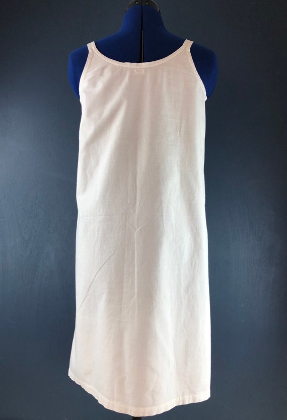 Antique French White Linen/Cotton Nightdress or D… - image 3