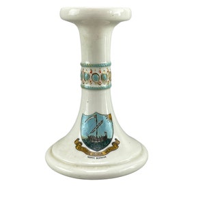 Vintage W H Goss North Berwick Candle Stick - Home Decor